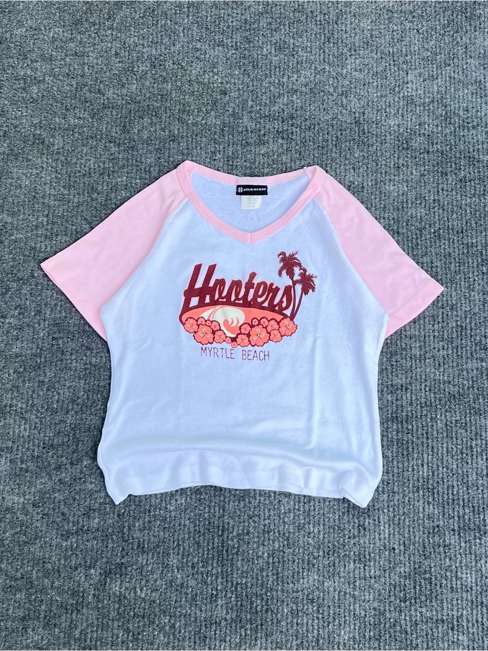 Rare Vintage Hooters Babydoll Tee